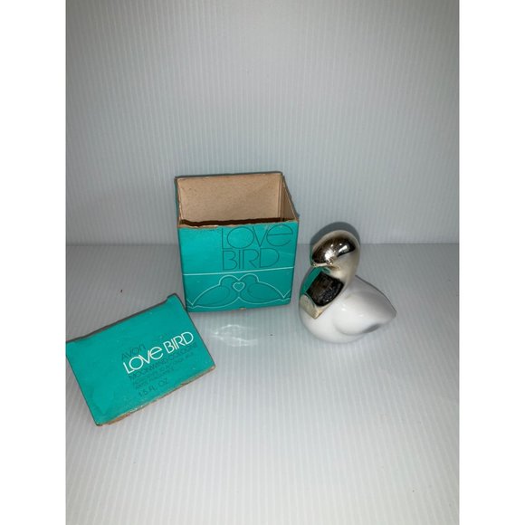 AVON Vintage Love Bird Moonwind Cologne Decanter NOS - Picture 1 of 3